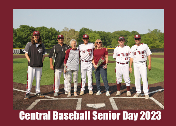 Central Baseball Senior Day 2023 07