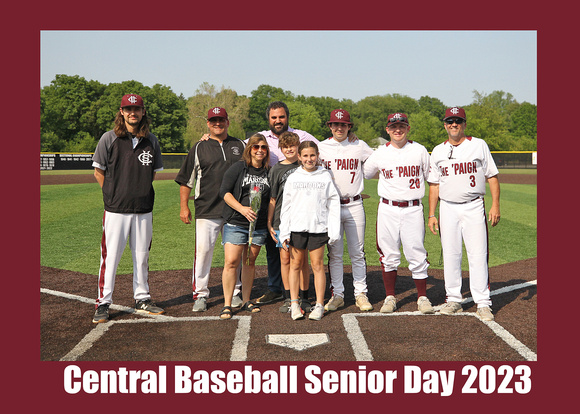 Central Baseball Senior Day 2023 02