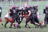 10/20 Central JV Football in the Mud