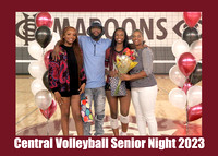 Central Volleyball Senior Night 2023 02
