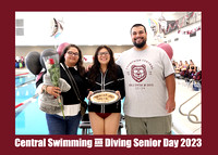Central Swimming and Diving Senior Day 2023 02