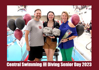Central Swimming and Diving Senior Day 2023 04