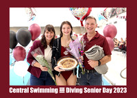 Central Swimming and Diving Senior Day 2023 01