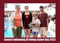 Central Swimming and Diving Senior Day 2023 06