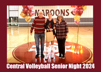 Central Volleyball Senior Night 2024 02