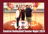 Central Volleyball Senior Night 2024 03